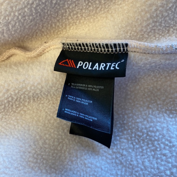 The north face polartec pink and brown jacket. Size large. - Picture 4 of 6